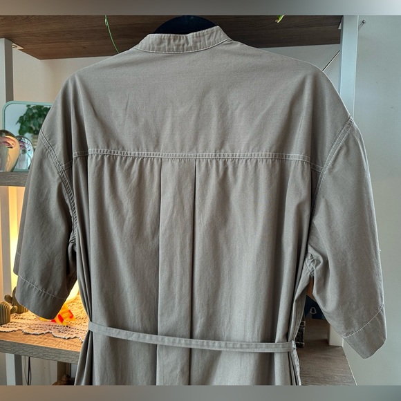 the frankie shop • poplin midi dress - Picture 11 of 14